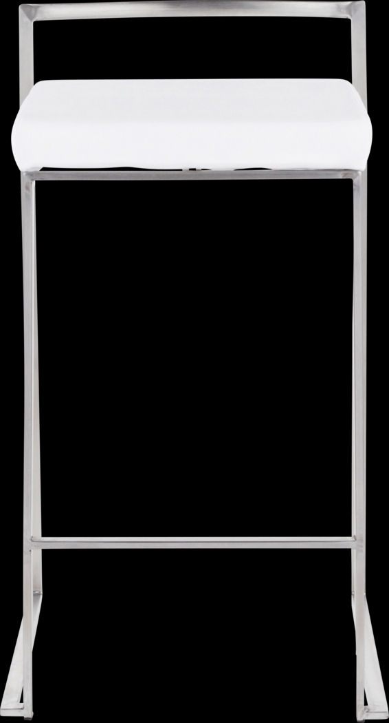 Birdlake IX White Counter Height Stool, Set of 3 - Thumbnail - Image 10