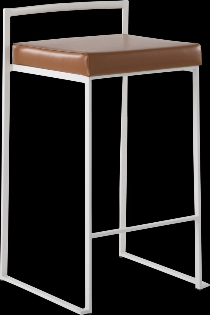 Birdlake V Camel Counter Height Stool, Set of 2 - Thumbnail - Image 2
