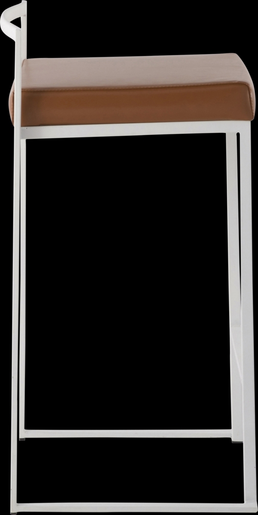 Birdlake V Camel Counter Height Stool, Set of 2 - Thumbnail - Image 3