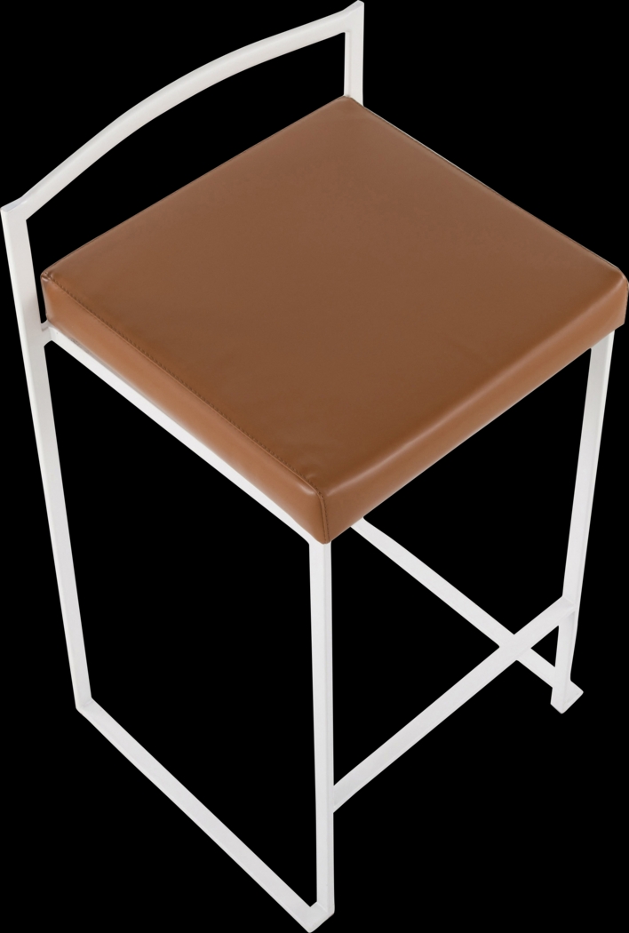 Birdlake V Camel Counter Height Stool, Set of 2 - Thumbnail - Image 7