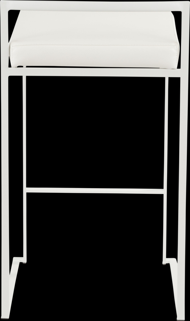 Birdlake V White Counter Height Stool, Set of 3 - Thumbnail - Image 9