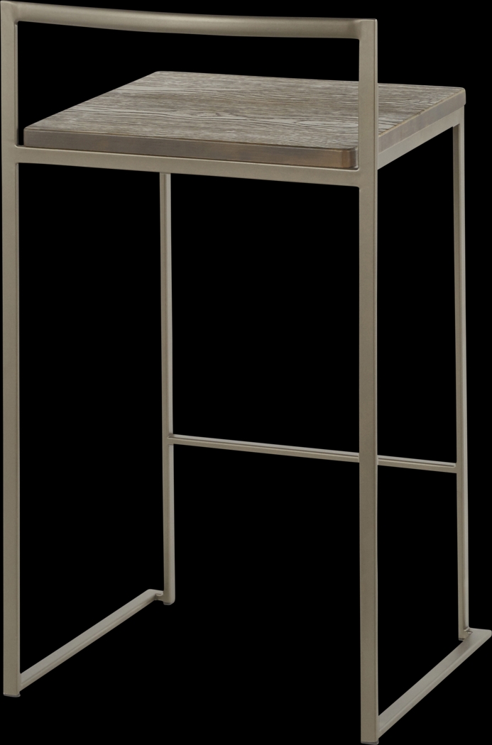 Birdlake VI Espresso Counter Height Stool, Set of 2 - Thumbnail - Image 7