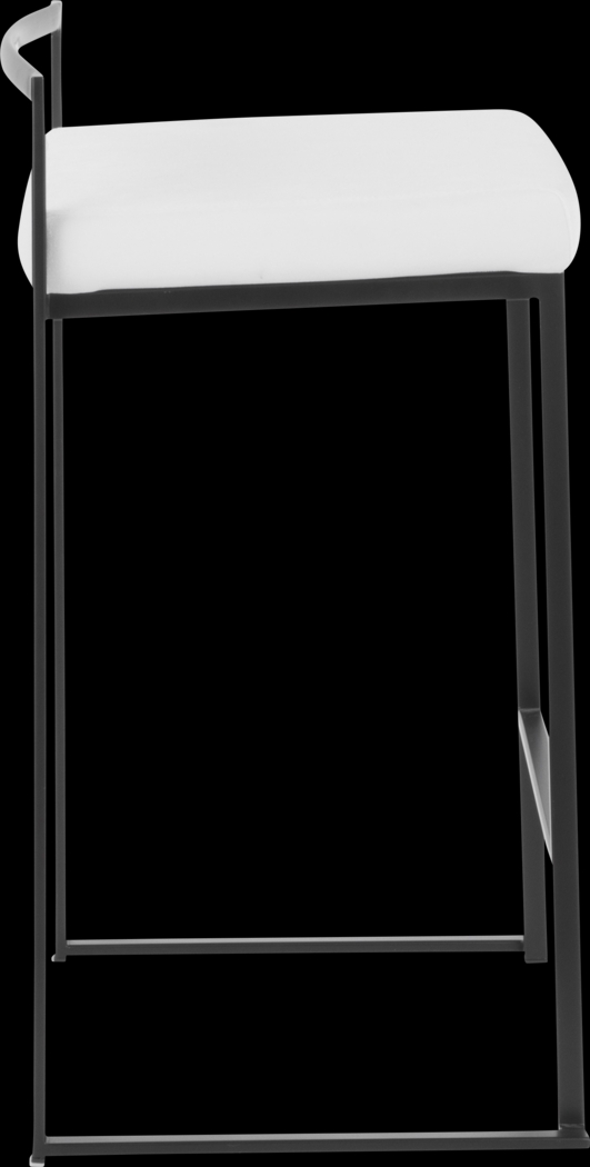 Birdlake VII White Counter Height Stool, Set of 3 - Thumbnail - Image 6