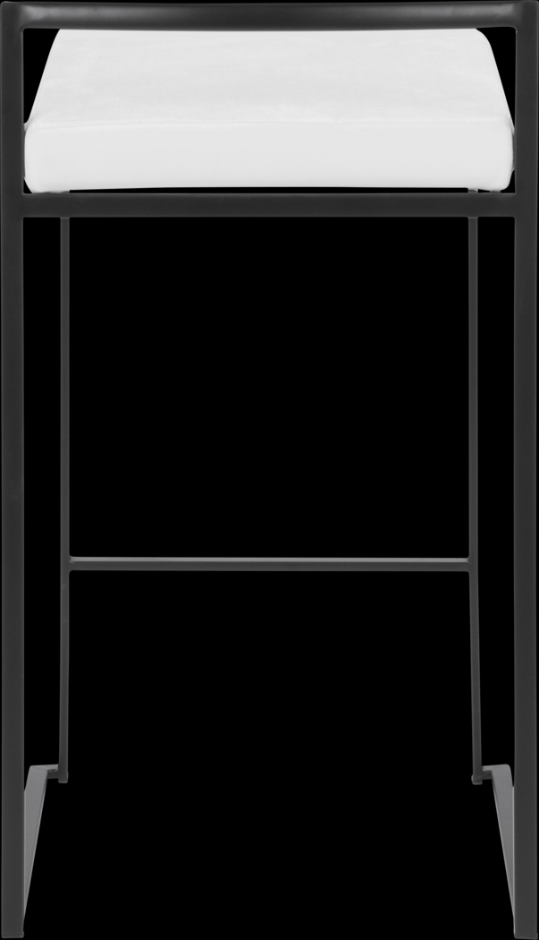 Birdlake VII White Counter Height Stool, Set of 3 - Thumbnail - Image 8