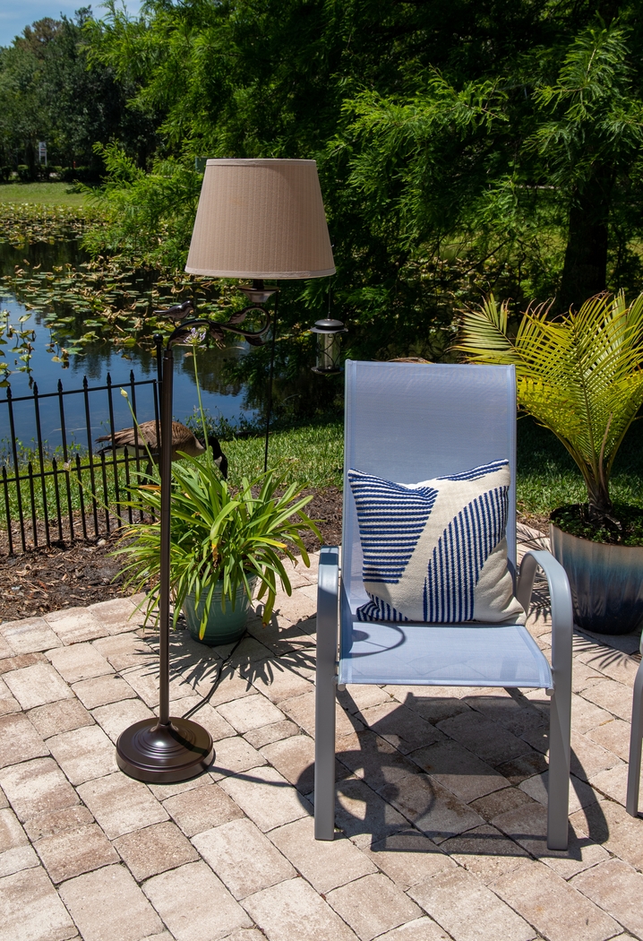 Birdy Cove Black Outdoor Floor Lamp - Thumbnail - Image 3