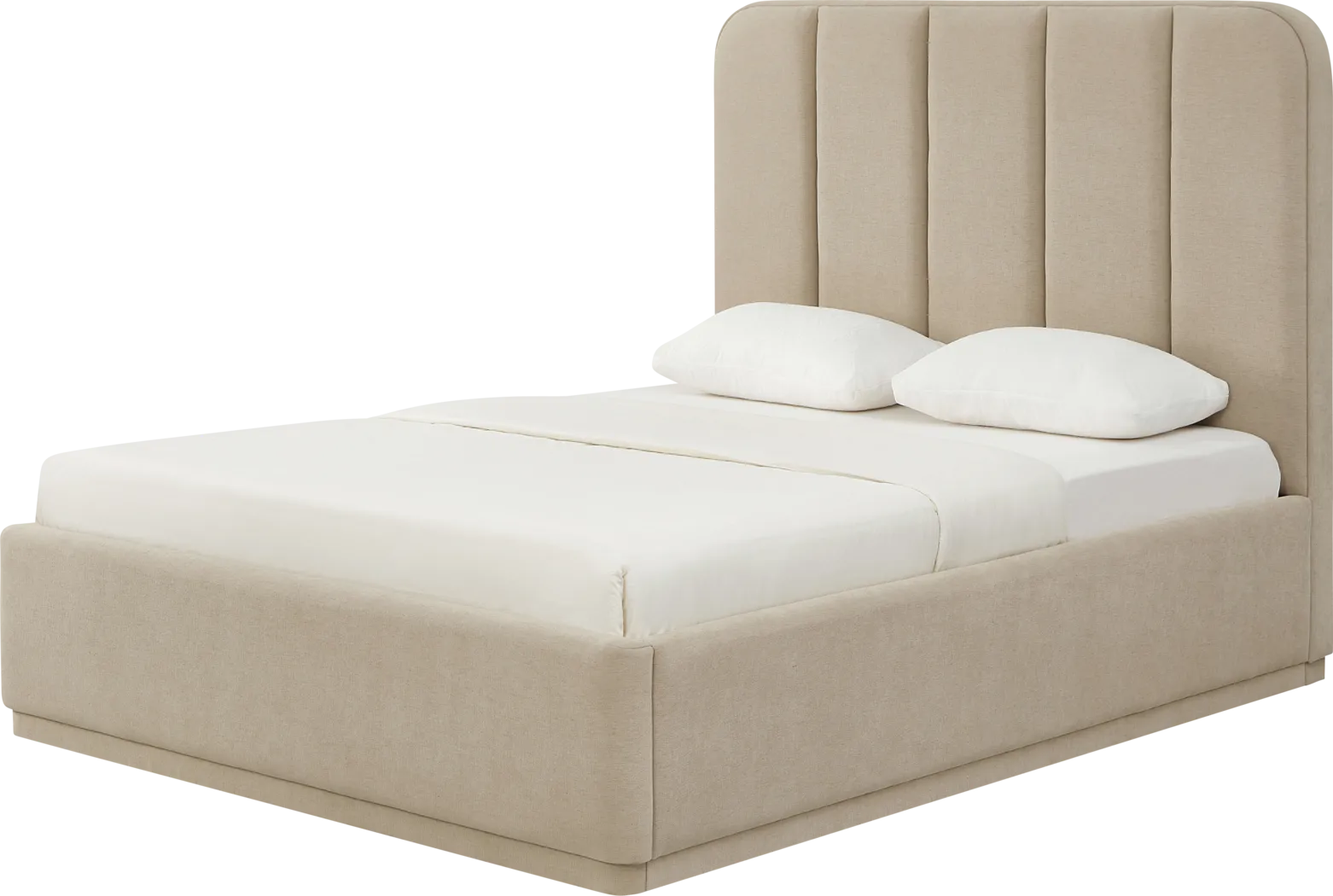 Birikti Brown Queen Bed - Thumbnail - Image 3