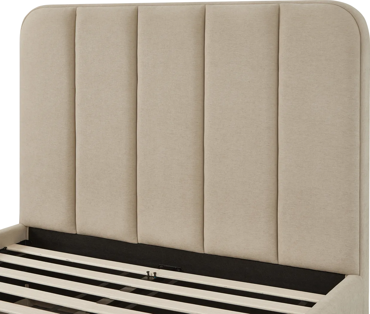 Birikti Brown Queen Bed - Thumbnail - Image 4