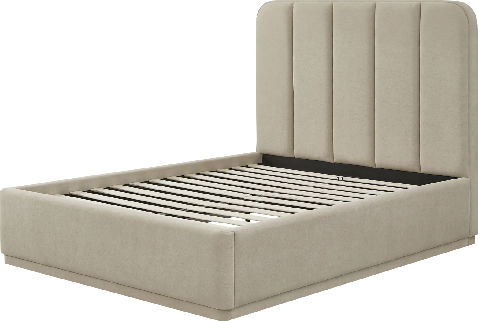 Birikti Brown Queen Bed - Thumbnail - Image 8