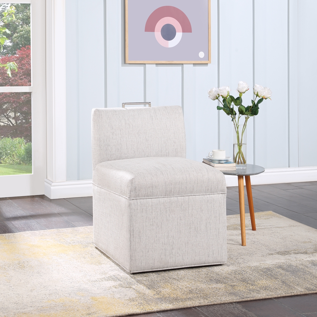 Birkhoff Beige Side Chair - Thumbnail - Image 2