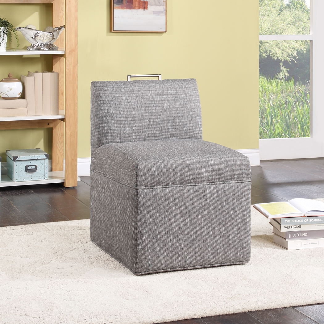 Birkhoff Gray Side Chair - Thumbnail - Image 2