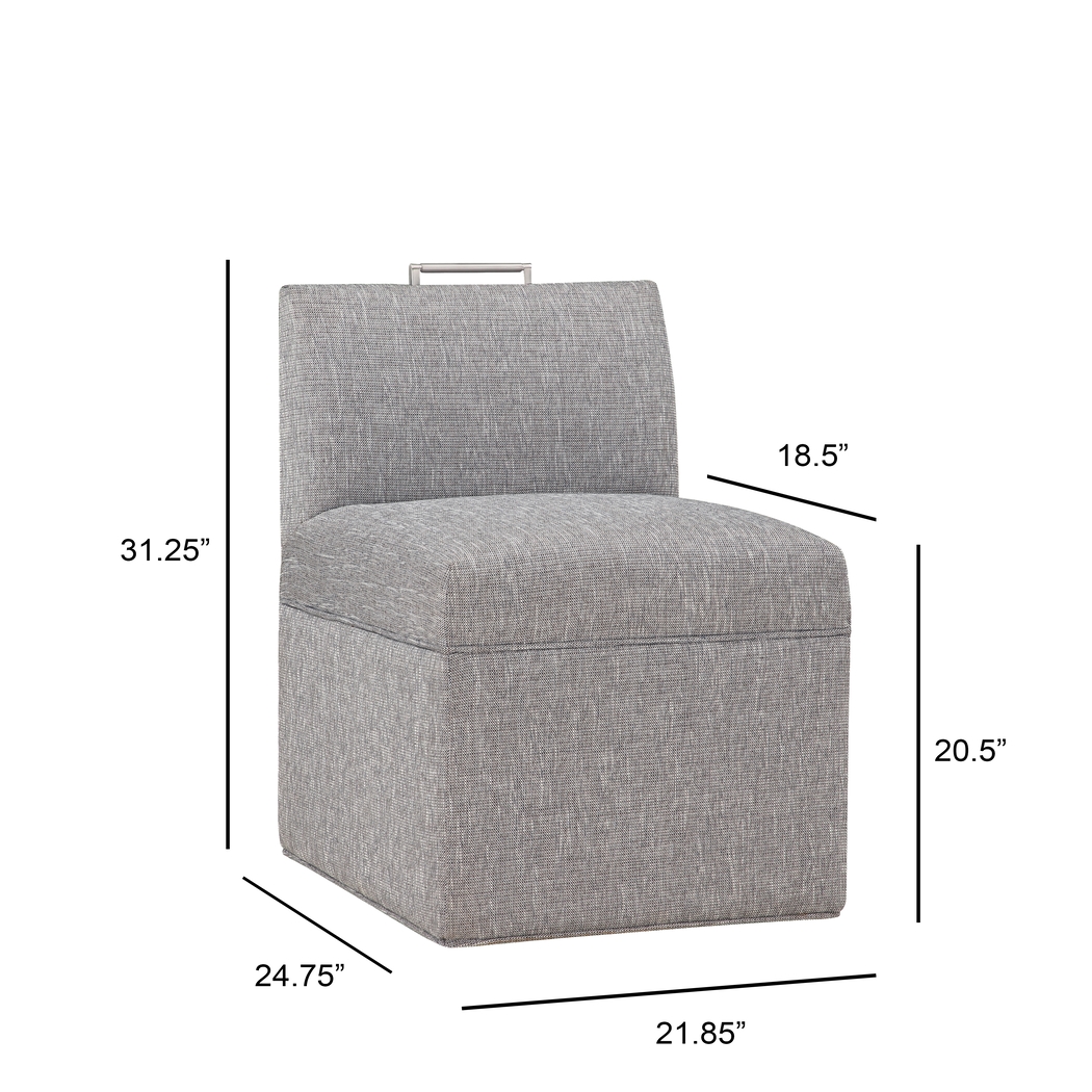 Birkhoff Gray Side Chair - Thumbnail - Image 11