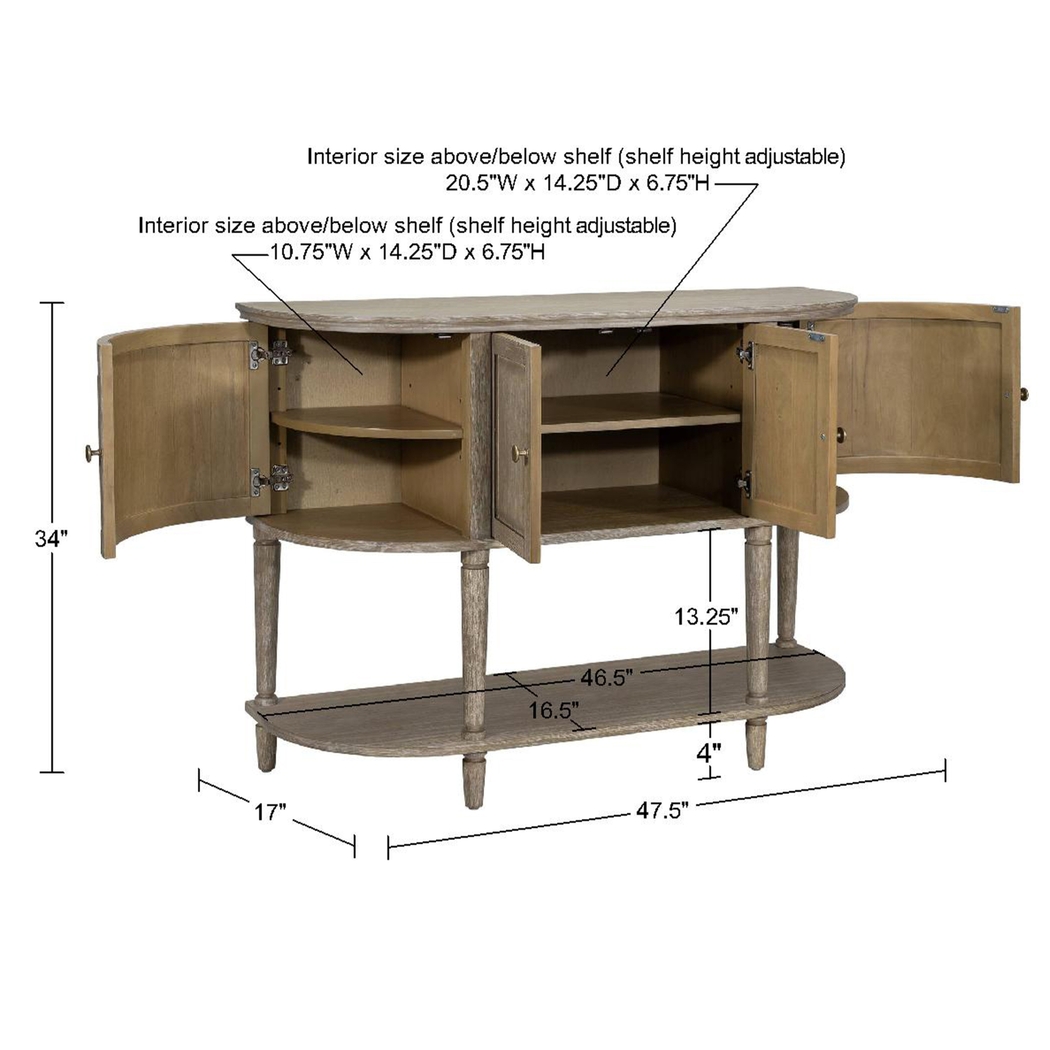 Birmensdorf Beige Sofa Table - Thumbnail - Image 9
