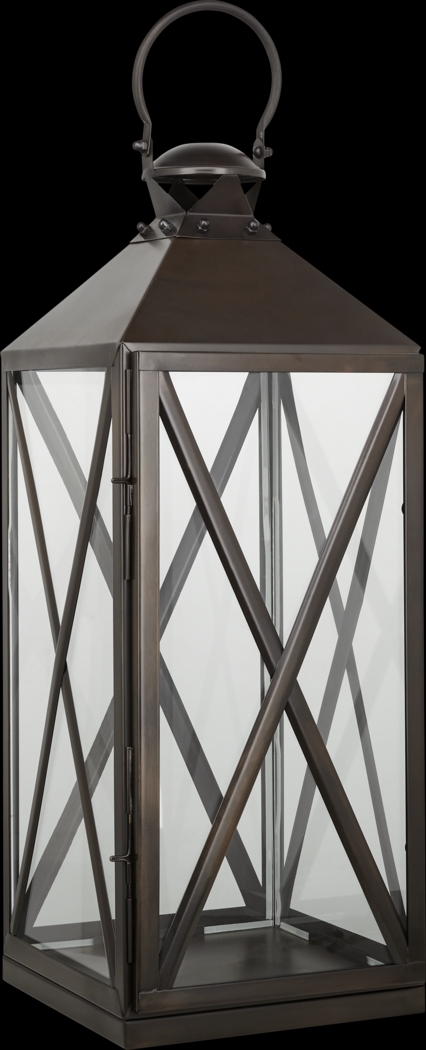 Birstall Bronze Large Indoor/Outdoor Lantern - Thumbnail - Image 1