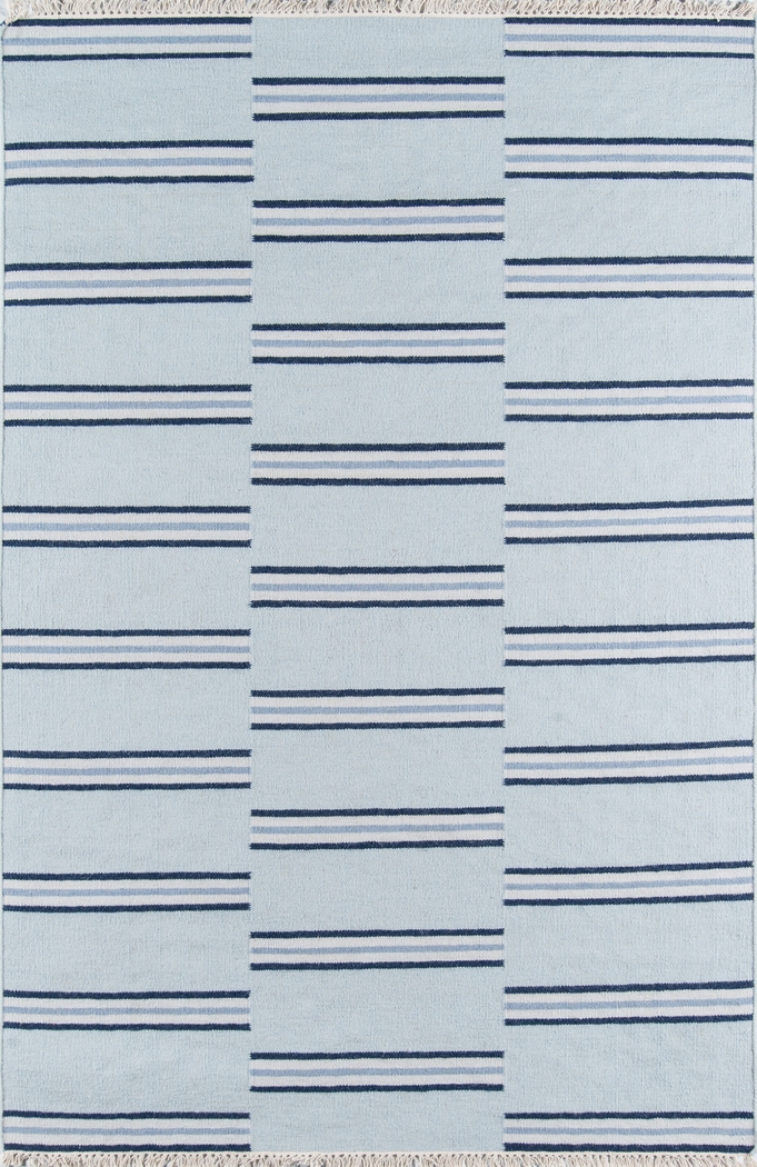Birta Light Blue 7'6 x 9'6 Rug - Thumbnail - Image 1