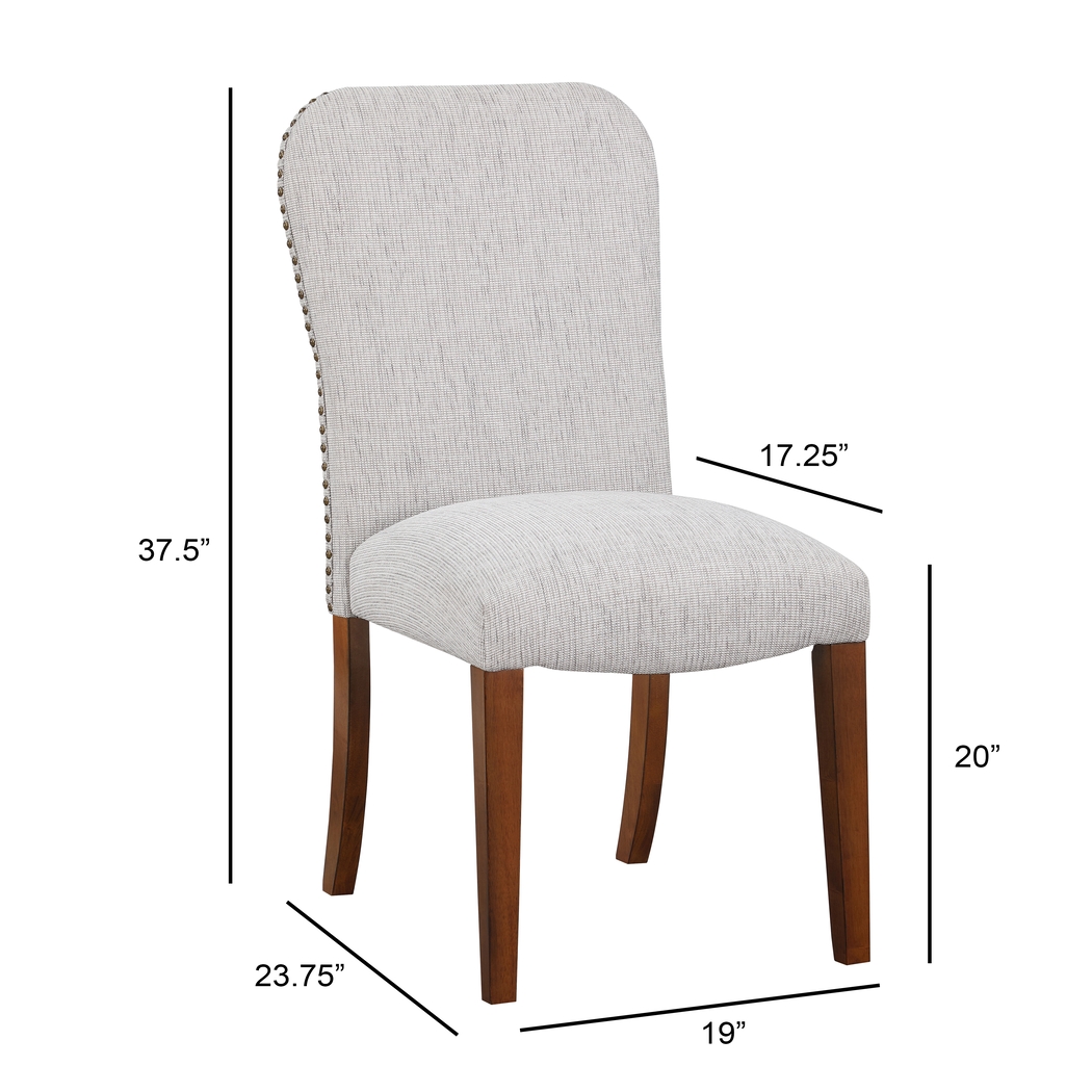 Birtley Beige Side Chair, Set of 2 - Thumbnail - Image 13