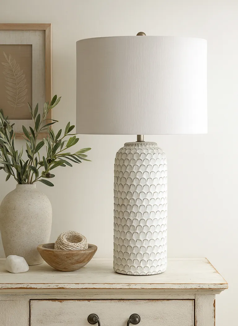 Birtona White Lamp - Thumbnail - Image 2
