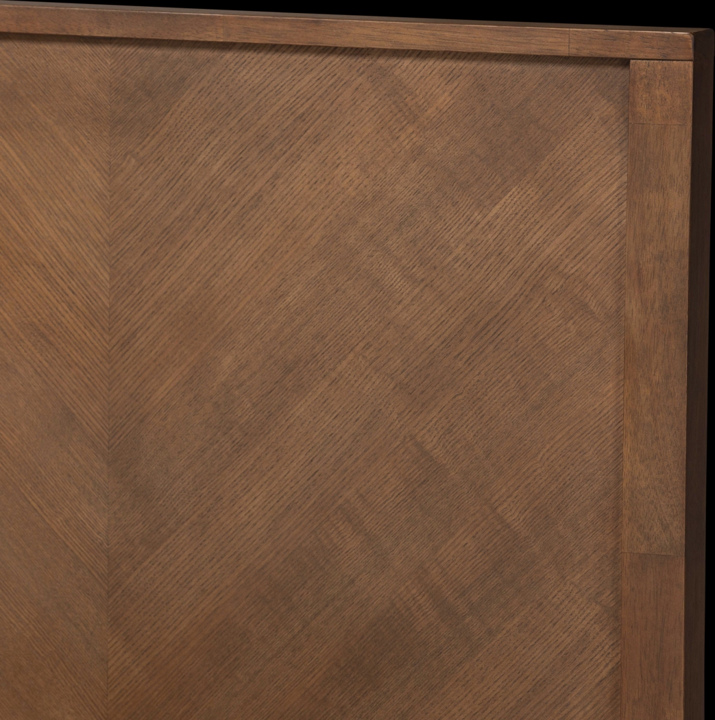 Biruta Brown Queen Platform Bed - Thumbnail - Image 6