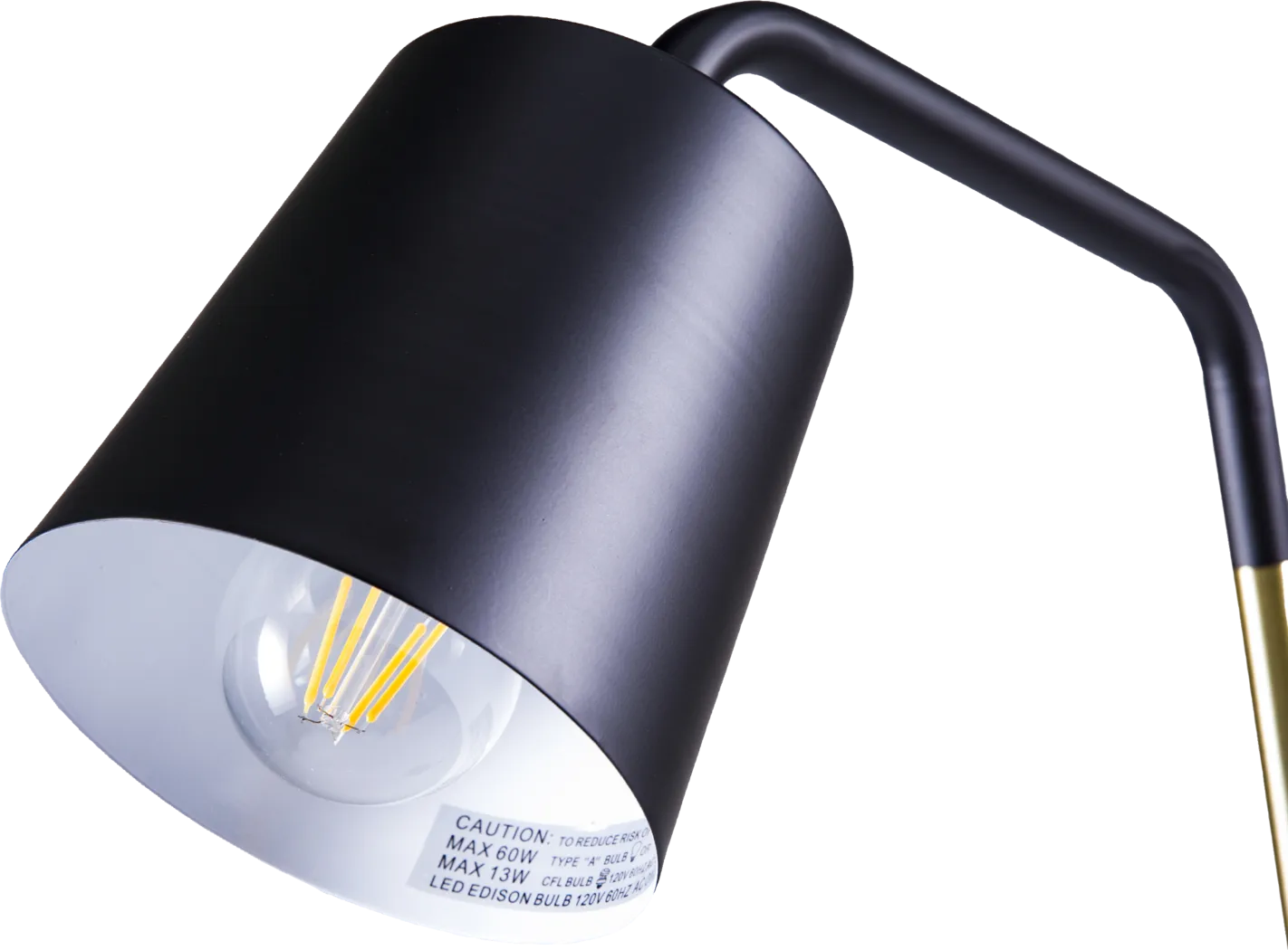Birwood Black Floor Lamp - Thumbnail - Image 5