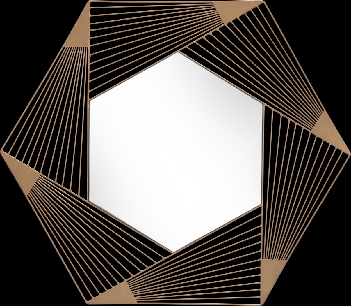 Biryan Gold Mirror - Thumbnail - Image 1