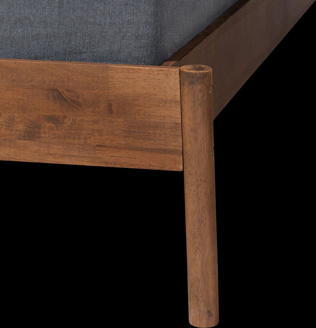 Biscaine Brown Queen Bed - Thumbnail - Image 5