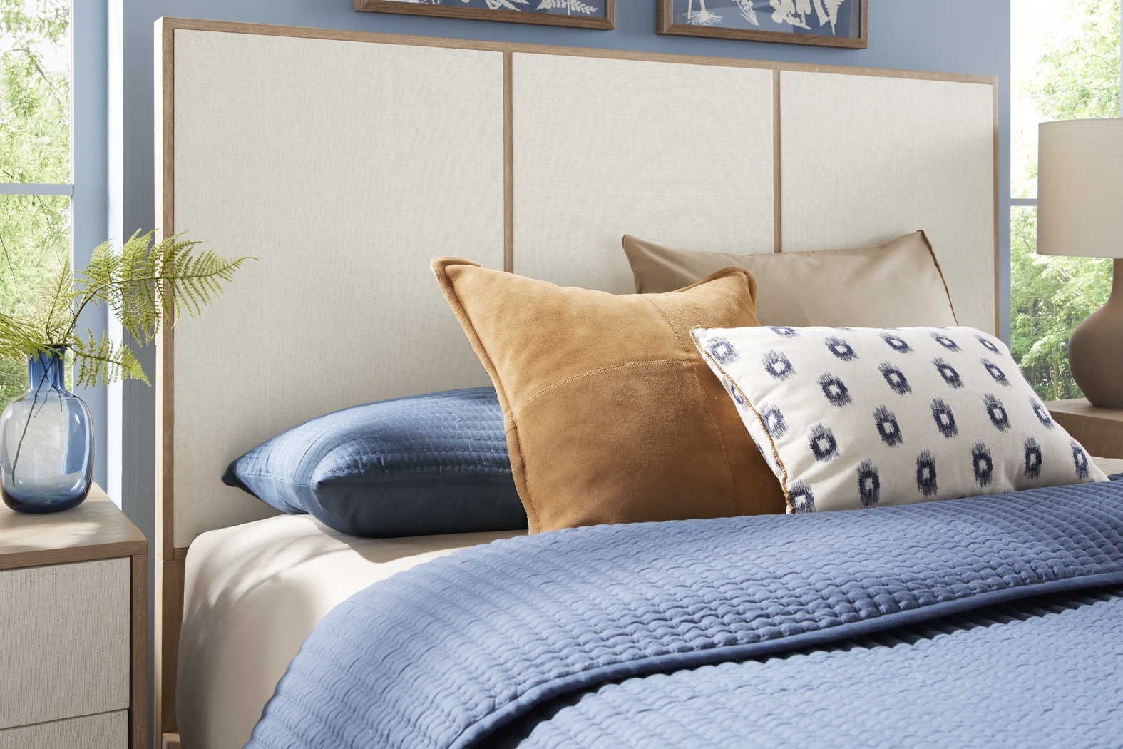 Biscayne Natural 3 Pc King Panel Bed - Thumbnail - Image 4