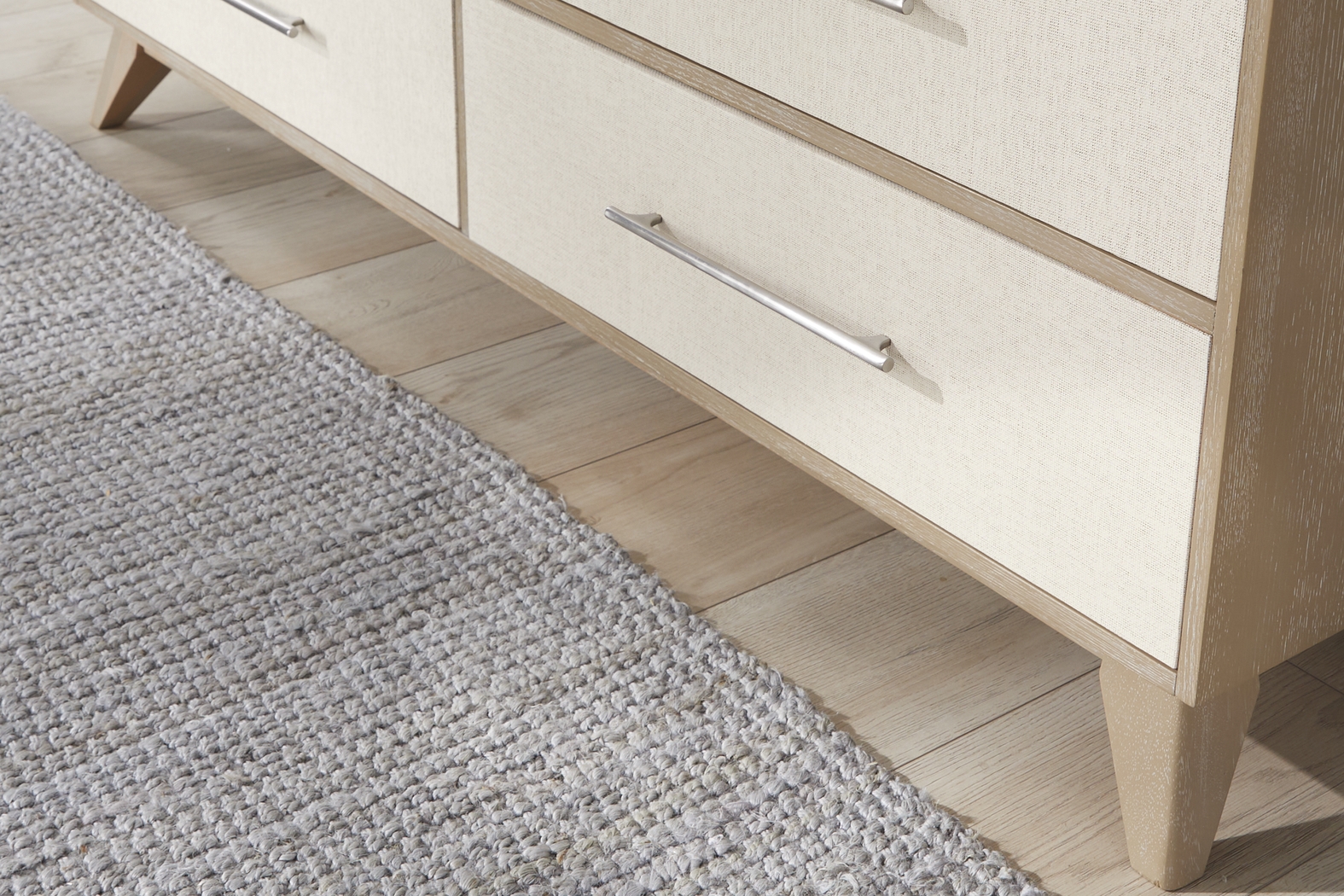 Biscayne Natural 7 Pc King Panel Bedroom - Thumbnail - Image 7