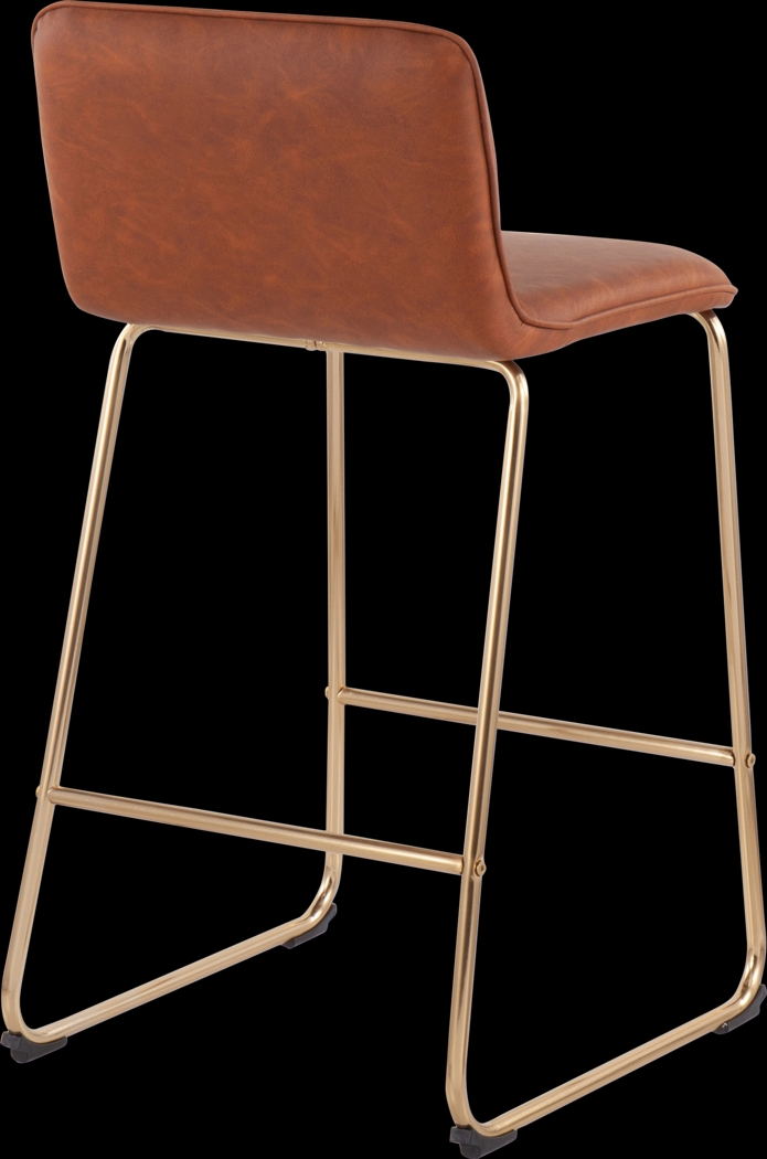 Bishopwood I Camel Counter Height Stool, Set of 2 - Thumbnail - Image 4