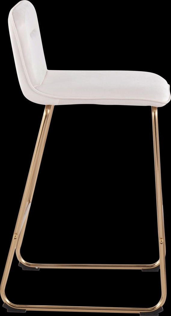 Bishopwood I Cream Counter Height Stool, Set of 2 - Thumbnail - Image 3