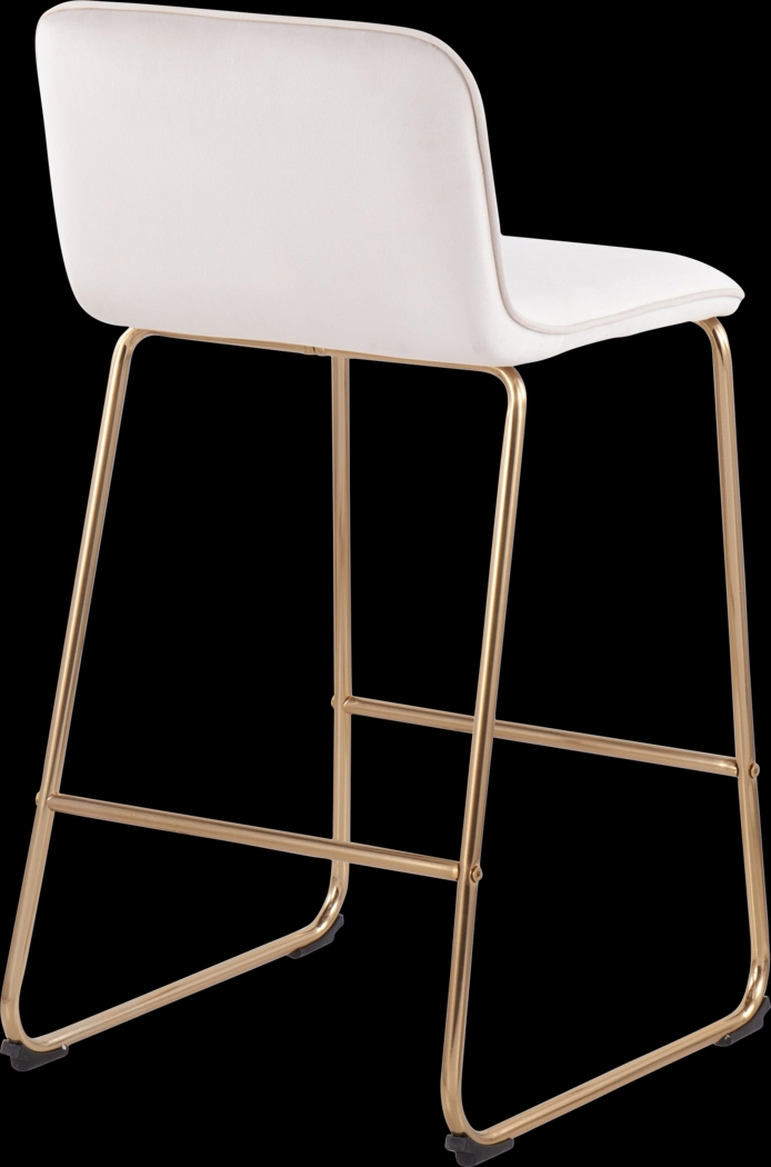 Bishopwood I Cream Counter Height Stool, Set of 2 - Thumbnail - Image 4