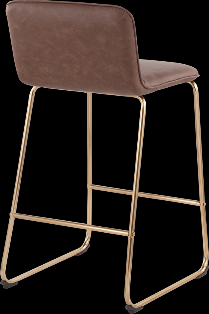 Bishopwood I Espresso Counter Height Stool, Set of 2 - Thumbnail - Image 4