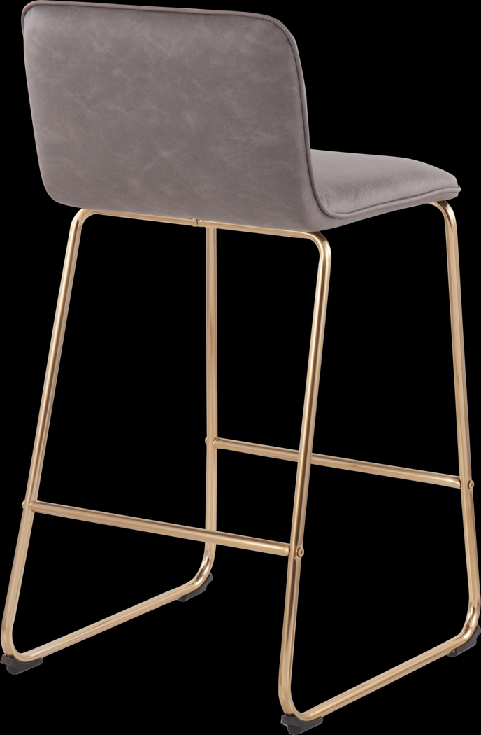 Bishopwood I Gray Counter Height Stool, Set of 2 - Thumbnail - Image 4