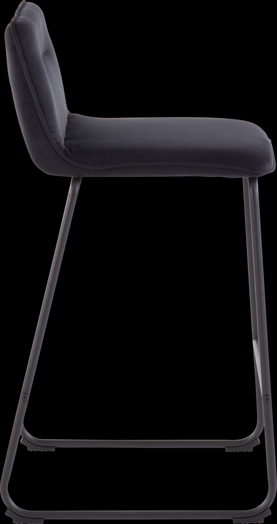 Bishopwood II Black Counter Height Stool, Set of 2 - Thumbnail - Image 3