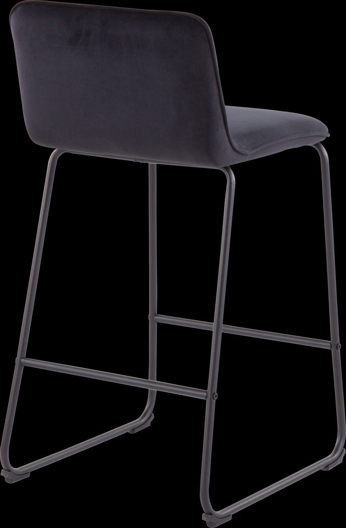 Bishopwood II Black Counter Height Stool, Set of 2 - Thumbnail - Image 4