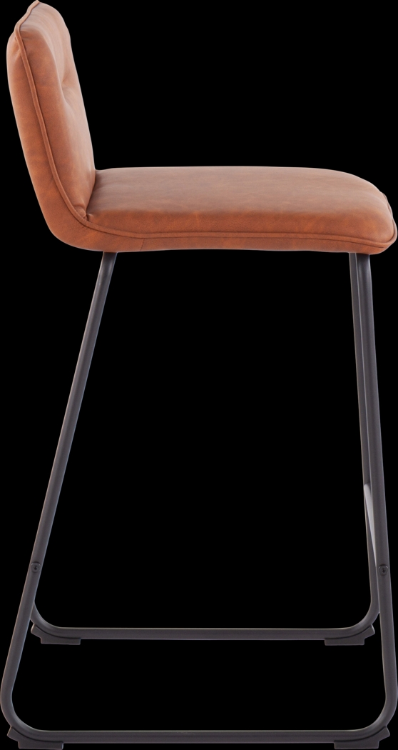 Bishopwood II Camel Counter Height Stool, Set of 2 - Thumbnail - Image 3