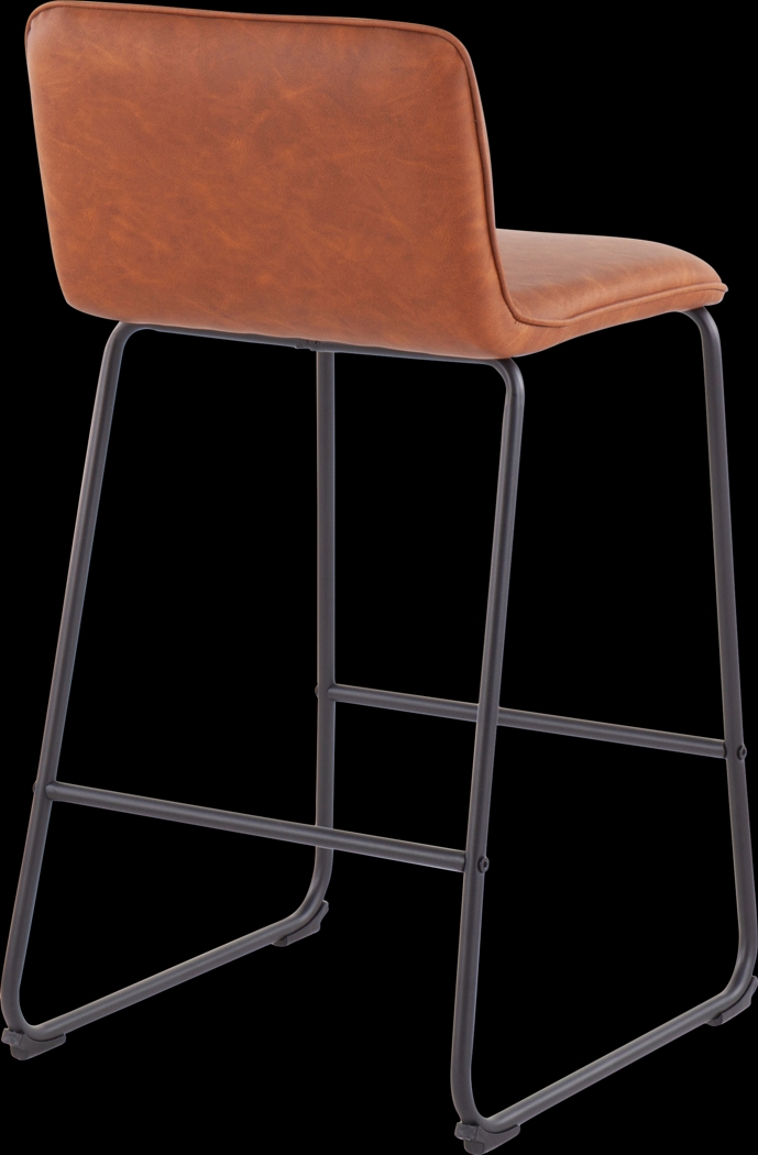 Bishopwood II Camel Counter Height Stool, Set of 2 - Thumbnail - Image 4