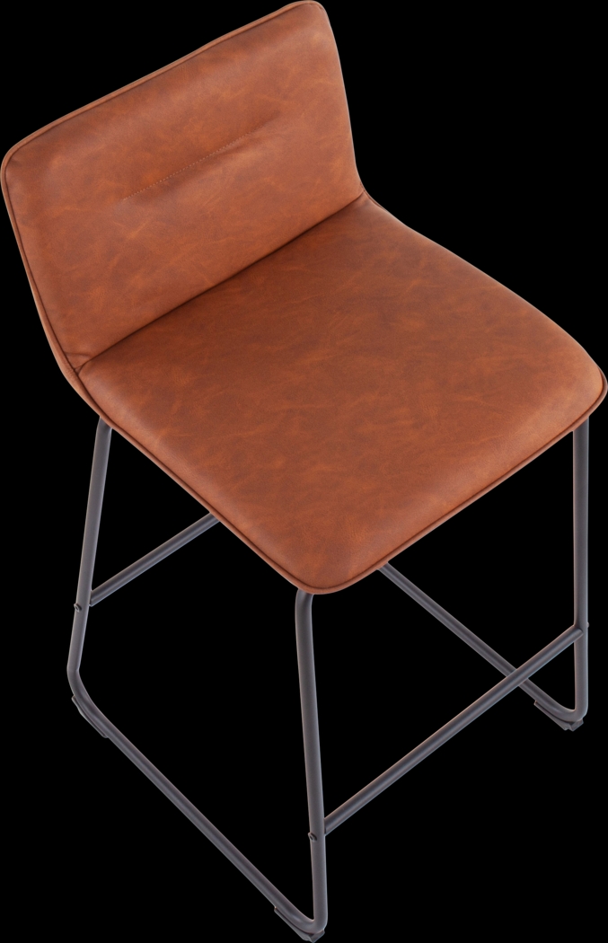 Bishopwood II Camel Counter Height Stool, Set of 2 - Thumbnail - Image 7