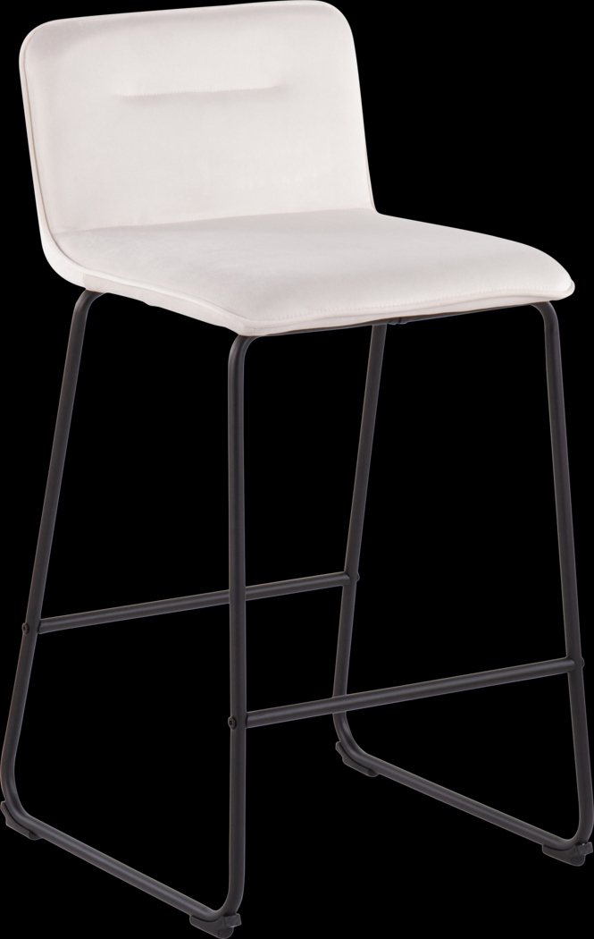 Bishopwood II Cream Counter Height Stool, Set of 2 - Thumbnail - Image 2