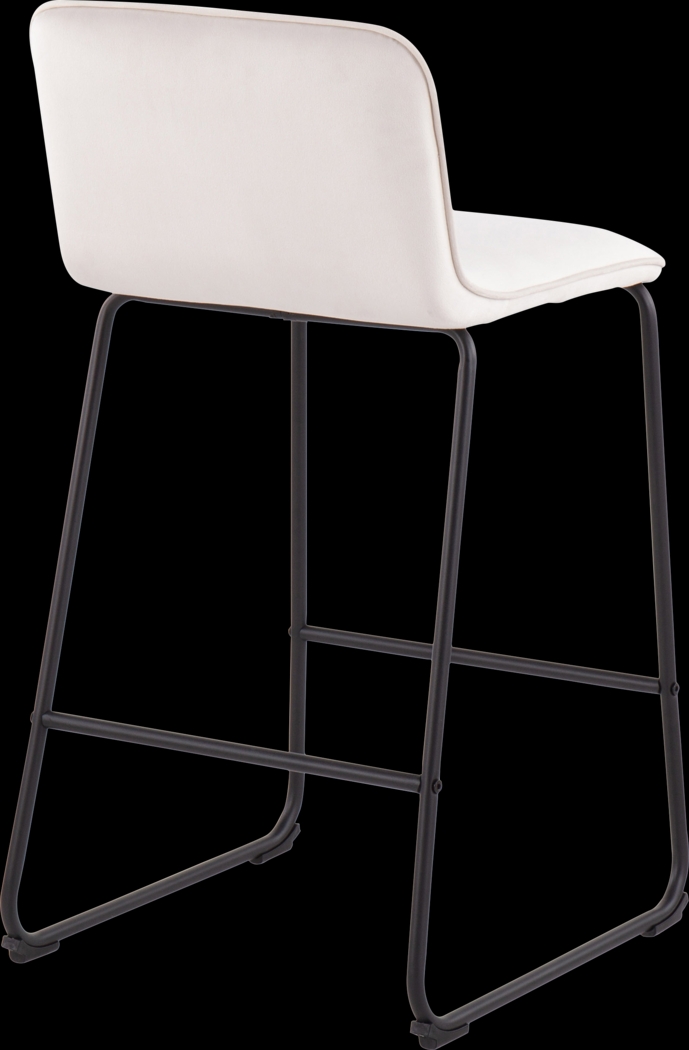 Bishopwood II Cream Counter Height Stool, Set of 2 - Thumbnail - Image 4