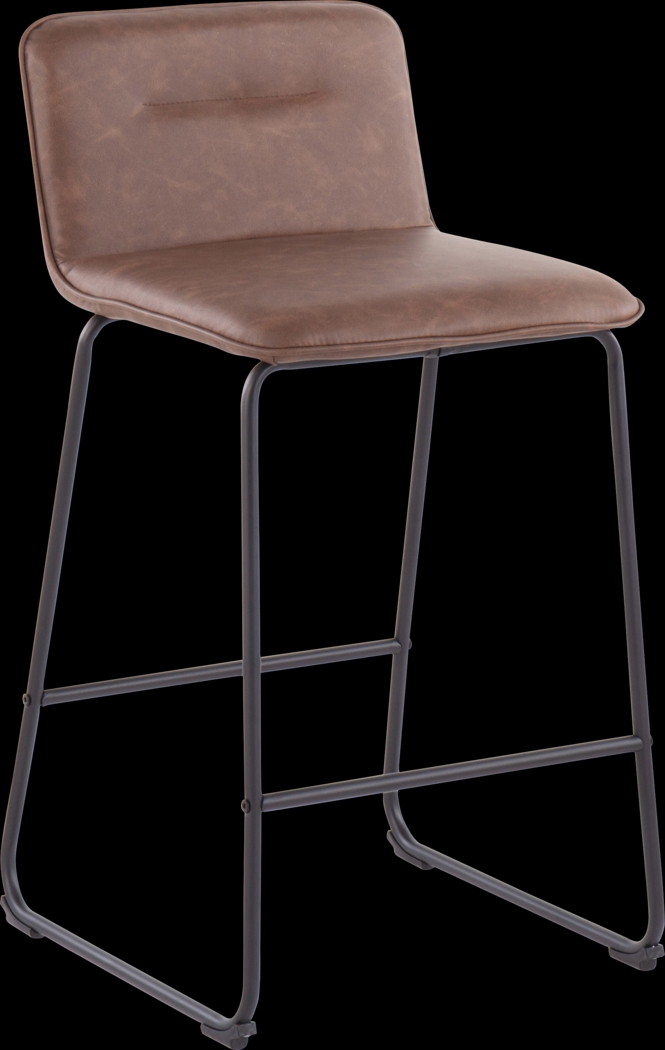 Bishopwood II Espresso Counter Height Stool, Set of 2 - Thumbnail - Image 2