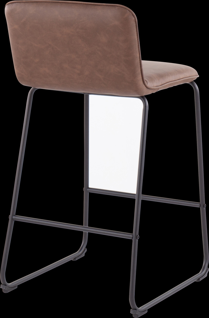 Bishopwood II Espresso Counter Height Stool, Set of 2 - Thumbnail - Image 4