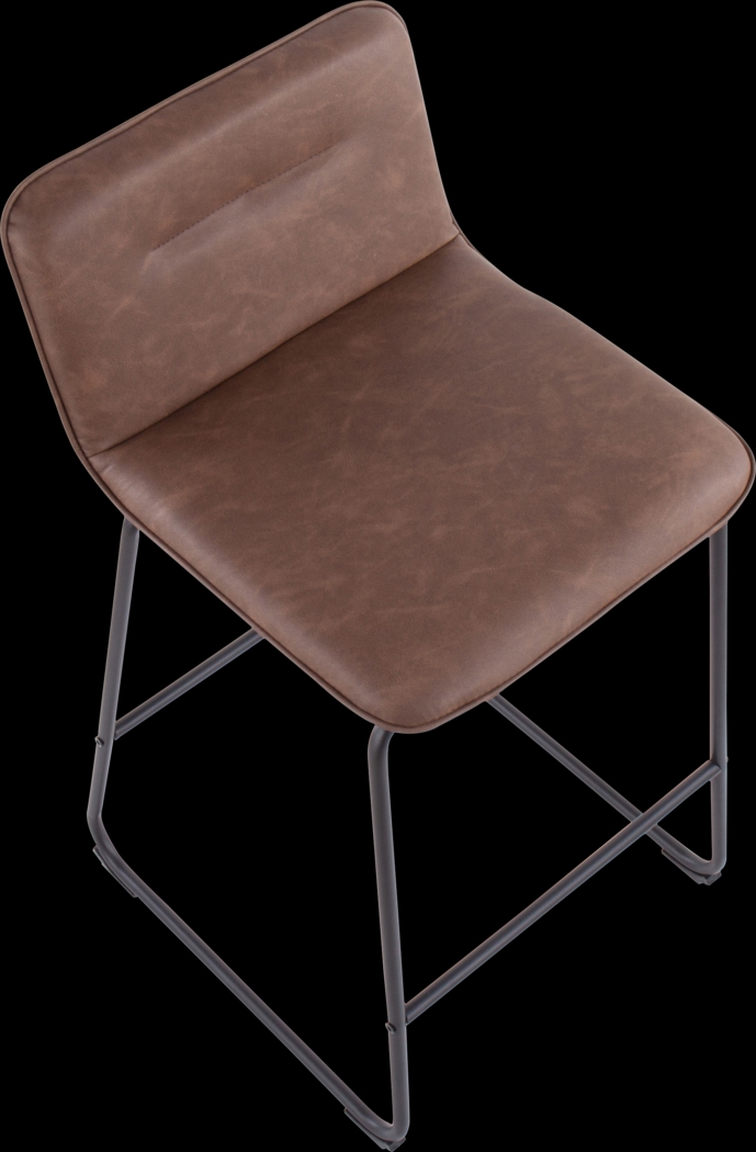 Bishopwood II Espresso Counter Height Stool, Set of 2 - Thumbnail - Image 7