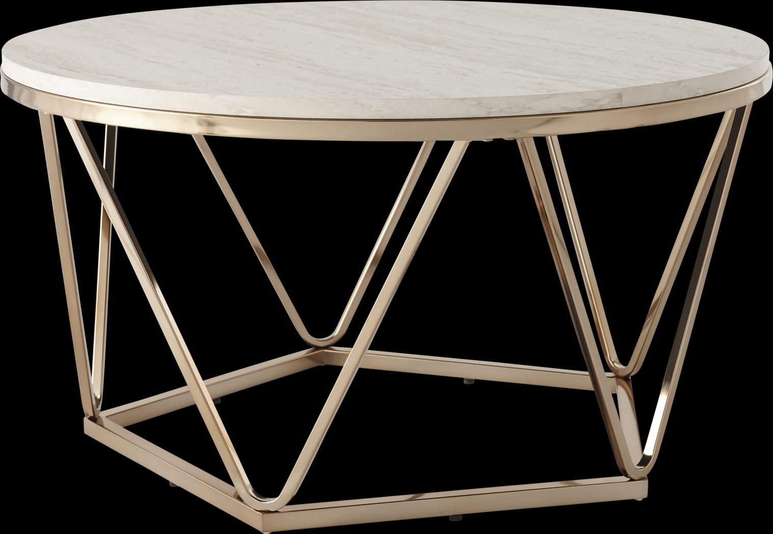 Bisley Gold Cocktail Table - Thumbnail - Image 1