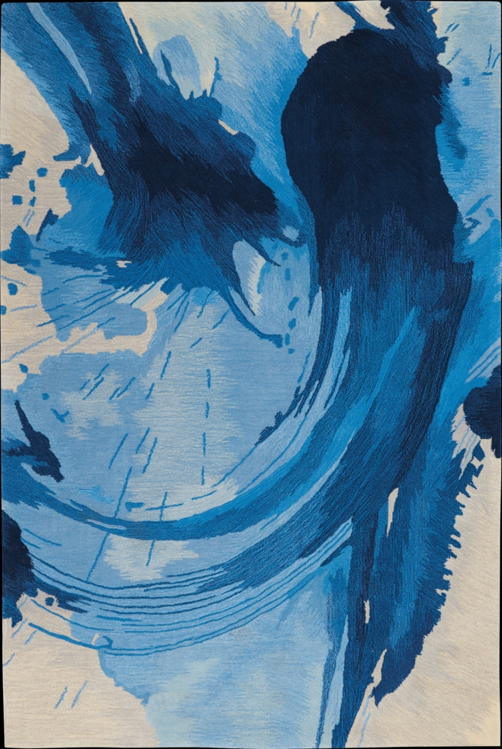 Bismarck Blue 5'25" x 7'75" Rug - Thumbnail - Image 1