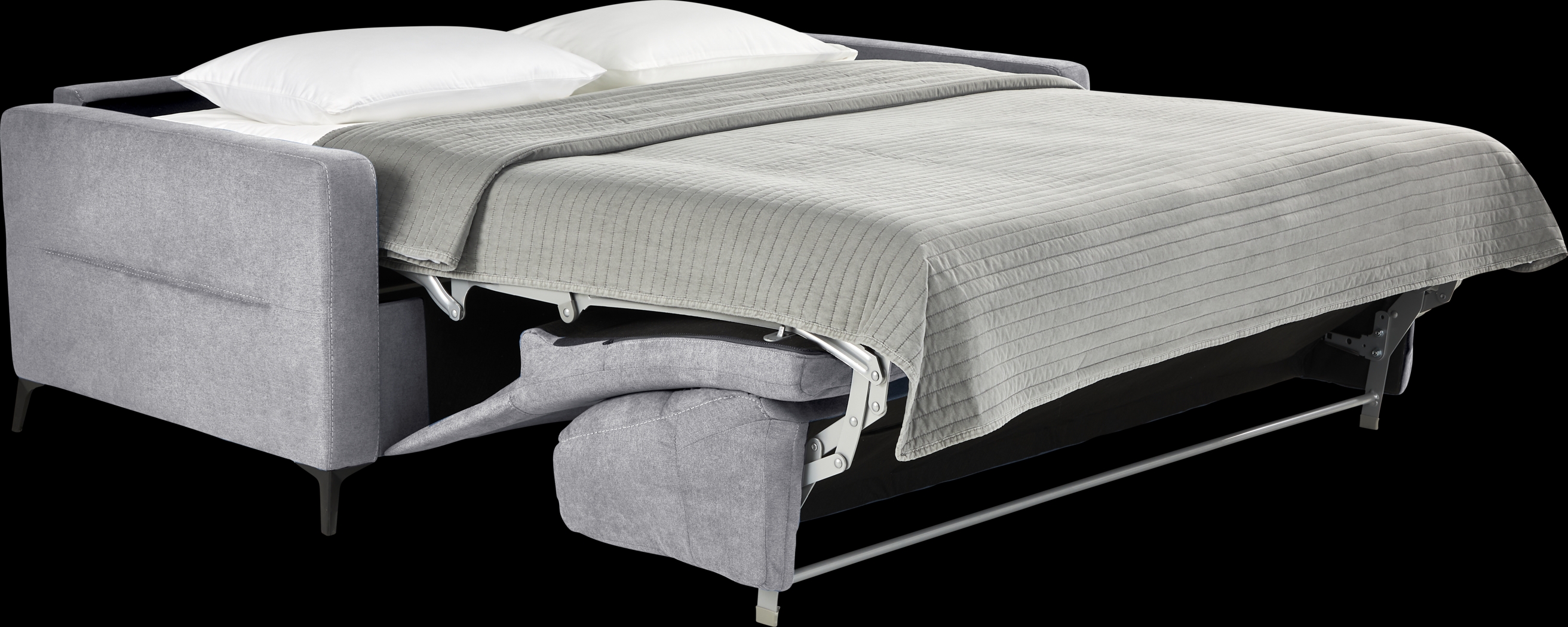 Bisou Gray Sleeper Sofa - Thumbnail - Image 2