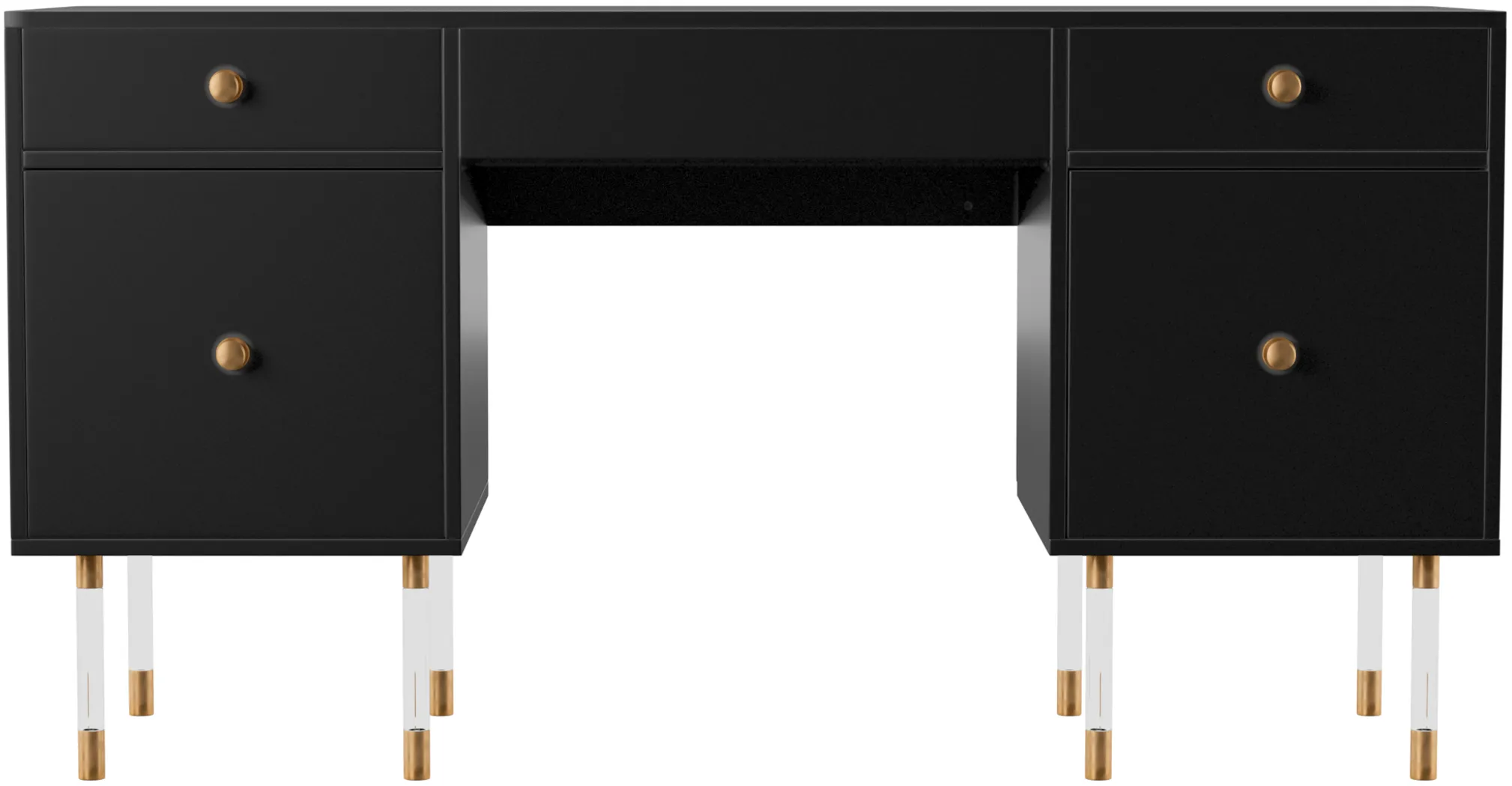 Bistineau Black Writing Desk - Image 5