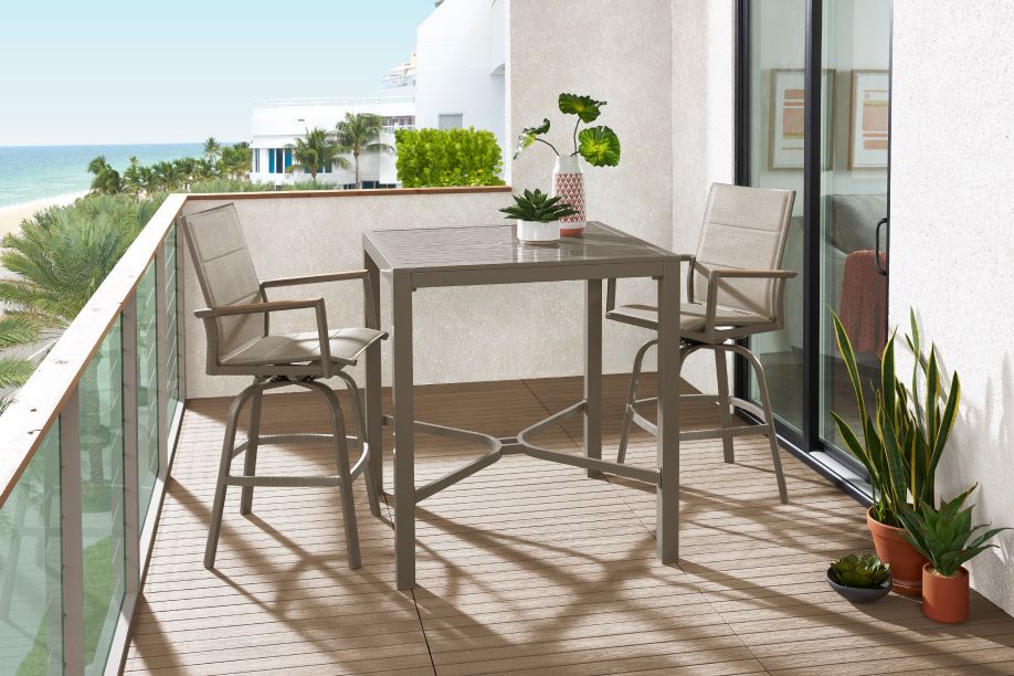 brown chair set