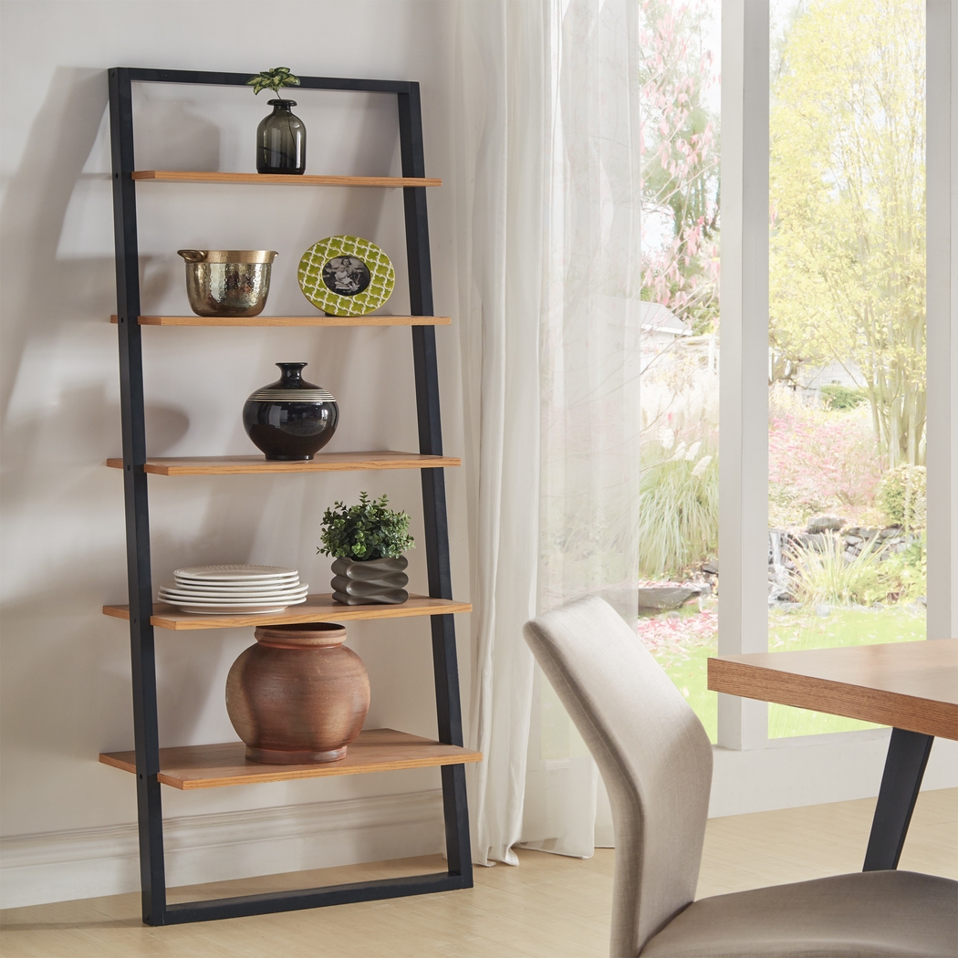 Bivona Brown Bookcase - Thumbnail - Image 6