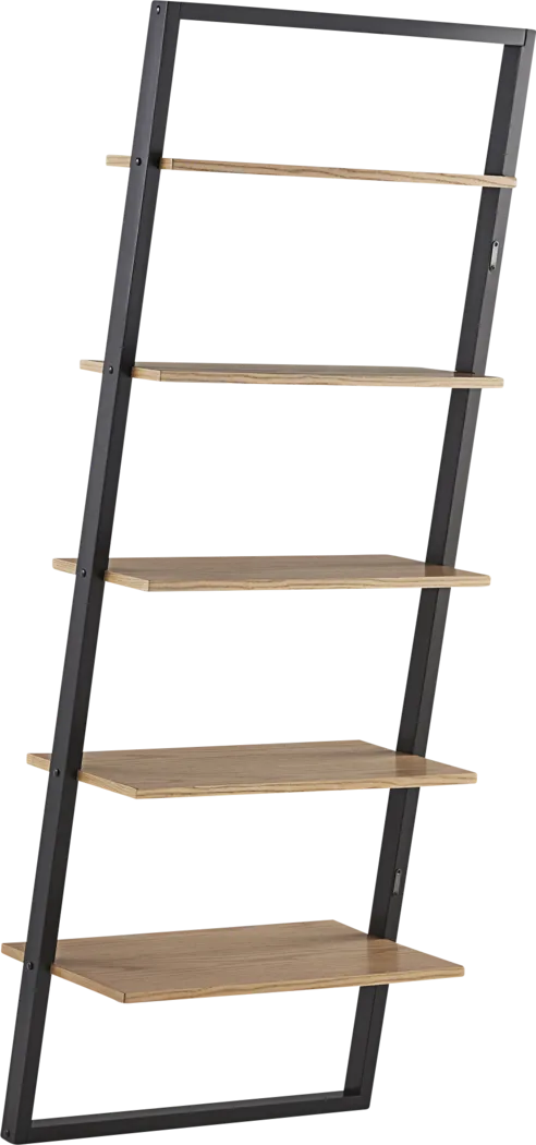 Bivona Brown Bookcase - Image 3