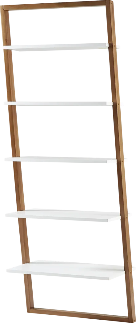 Bivona White Bookcase - Image 4