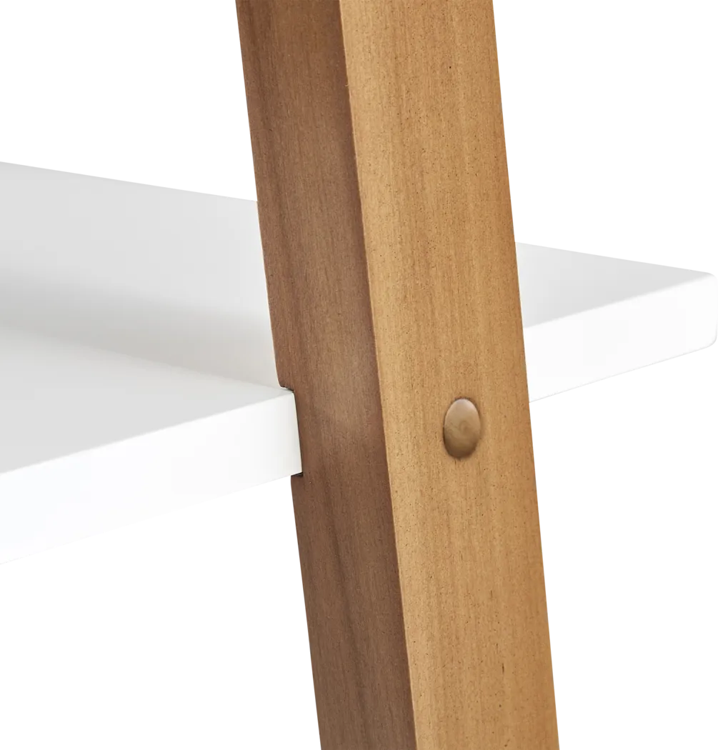 Bivona White Bookcase - Image 5